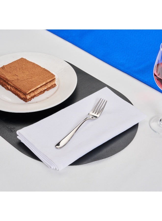 Restaurantware Sovereign 7 Inch Dessert Forks, 2 Heavy-Duty Table Forks - 18/10 Stainless Steel Tableware, Dishwashable, Sturdy Eating Forks, Dinner Forks, For Homes Or Restaurants - Image 3