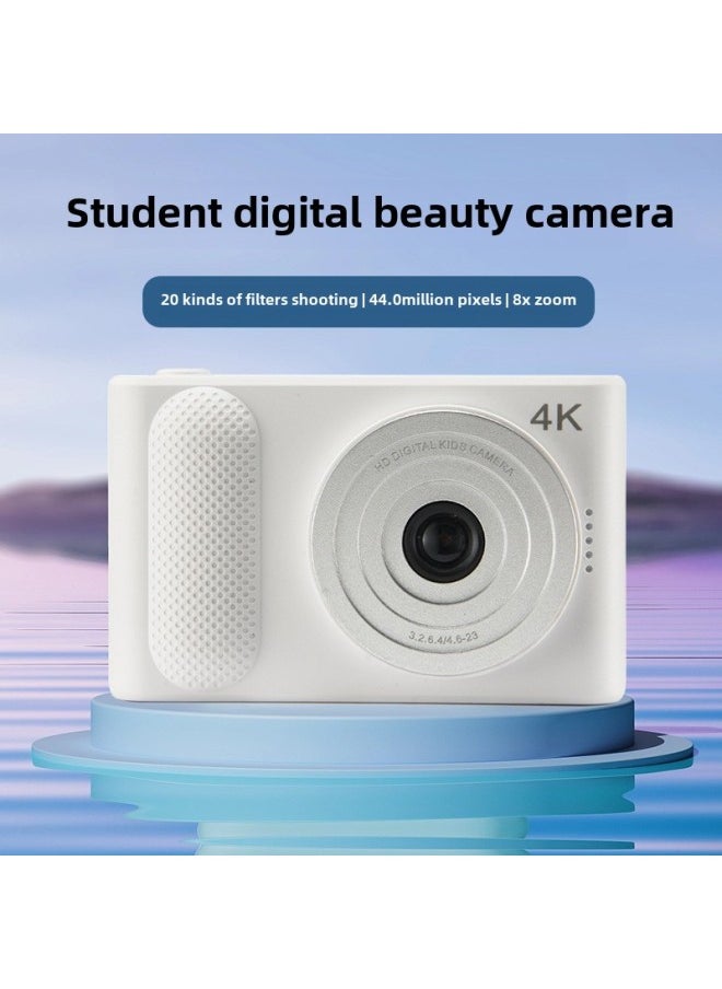 Generic Ccd Digital Camera Student Party Portable Small Mini High-definition Travel Entry-level Kidsren's Polaroid Camera-Body Color:Dudu Powder Color Box Packaging + Hand Strap + Data Cable + Manual  - Image 4