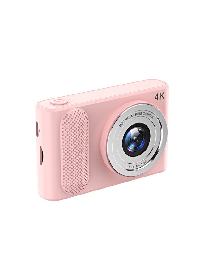 Generic Ccd Digital Camera Student Party Portable Small Mini High-definition Travel Entry-level Kidsren's Polaroid Camera-Body Color:Dudu Powder Color Box Packaging + Hand Strap + Data Cable + Manual  - Image 1