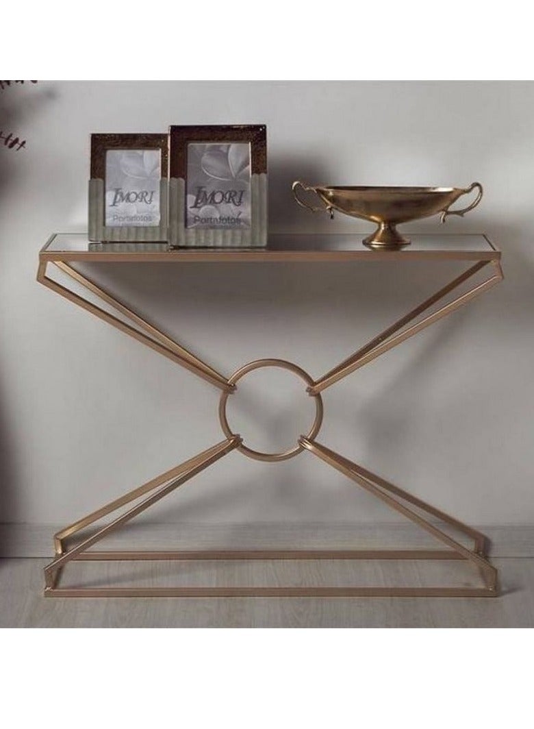 فن بيتك مدخل كلاسيكي مميز بلون ذهبي مع سطح بورسلان أبيض – تصميم فريد بأبعاد 110 سم طول × 100 سم ارتفاع × 30 سم عرض – مثالي للمنازل والمكاتب . - Image 2