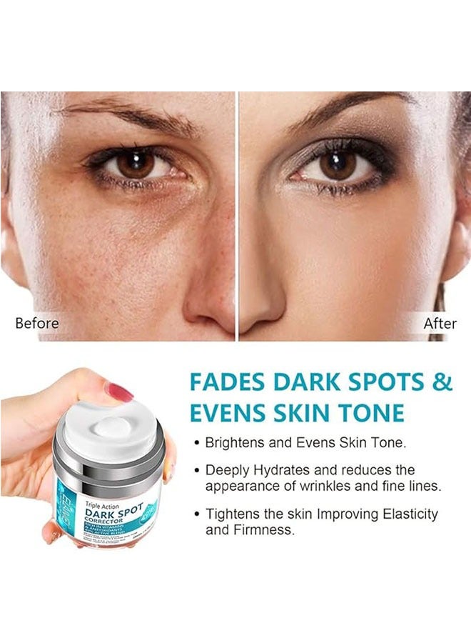 Elaimei Dark Spot Corrector 50ml, Dark Spot Remover for Face and Body, Dark Spot Corrector Cream, Brighten and Moisturizes, Fades Melasma, Freckle, Sun Spots, Evens Skin Tone, Age Spot Remover for Women Men - Image 3