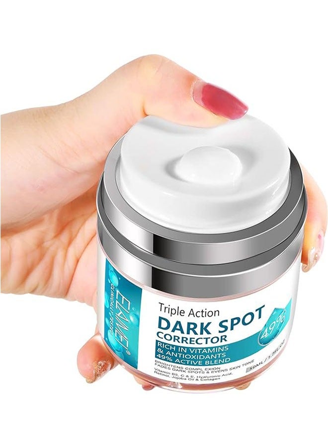 Elaimei Dark Spot Corrector 50ml, Dark Spot Remover for Face and Body, Dark Spot Corrector Cream, Brighten and Moisturizes, Fades Melasma, Freckle, Sun Spots, Evens Skin Tone, Age Spot Remover for Women Men - Image 5