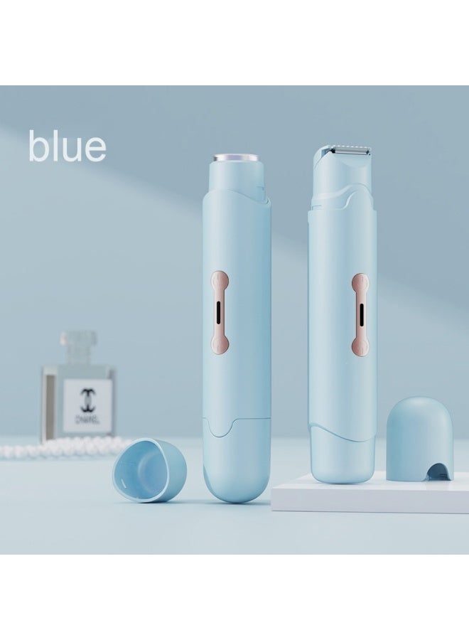 Rechargeable Dual-Head Women's Electric Hair Removal Device with Type C Charging