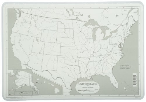 Painless Learning Map of USA Placemat Large - Image 2