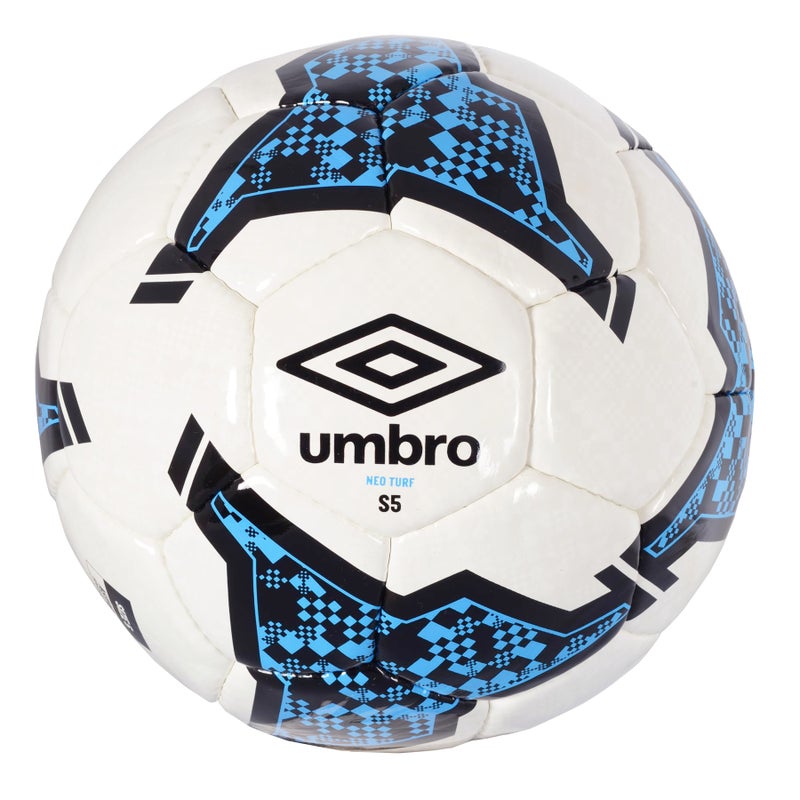 Umbro Neo Turf Soccer Ball Size 5 WhiteBlackBlue