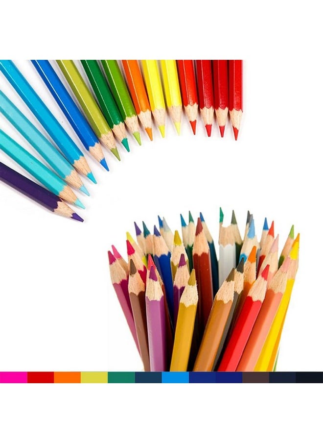 SKKSTATIONERY 50Pcs Colored Pencils,50 Vibrant Colors, Drawing Pencils For Sketch, Arts, Coloring Books, Christmas Halloween Gifts  - Image 3