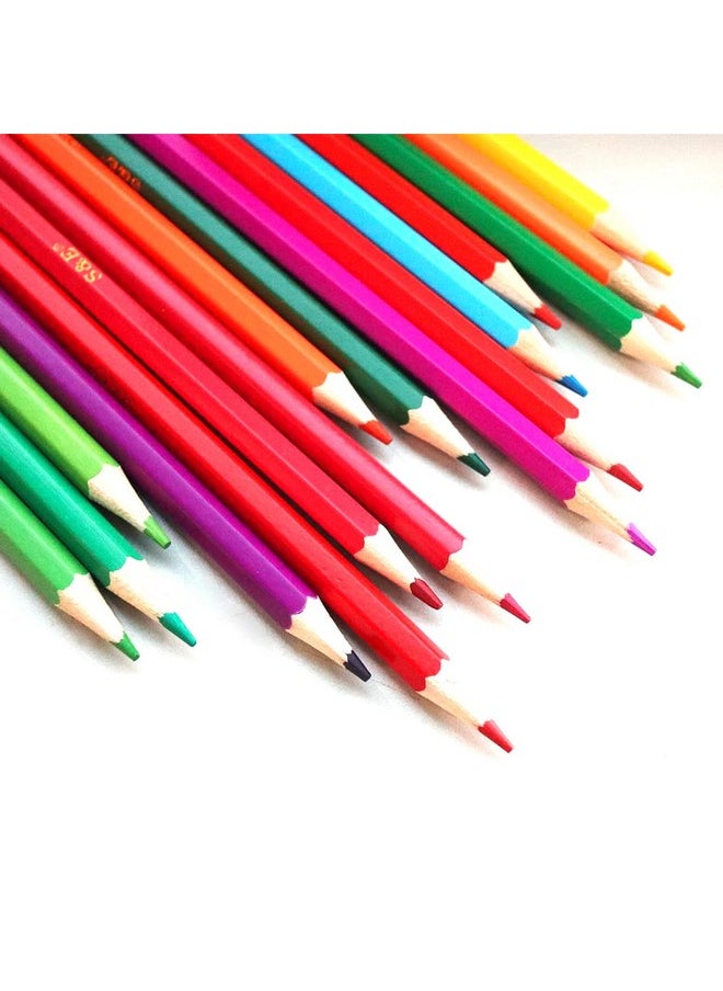 SKKSTATIONERY 50Pcs Colored Pencils,50 Vibrant Colors, Drawing Pencils For Sketch, Arts, Coloring Books, Christmas Halloween Gifts  - Image 4