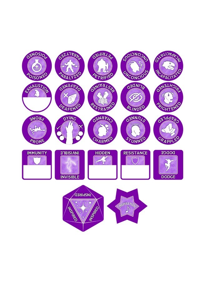 Gale Force Nine Multi Token Set: Dungeons & Dragons, 23 Tokens, 1+ Players, Ages 12+ - Image 3