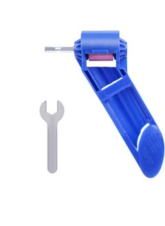 GTC GTC Portable Diamond Drill Bit Sharpener Powered Tool Parts Sharpening Tool Corundum Grinding Wheel for Iron-Based Drill Bits (DRIL001, Blue)  - Image 1