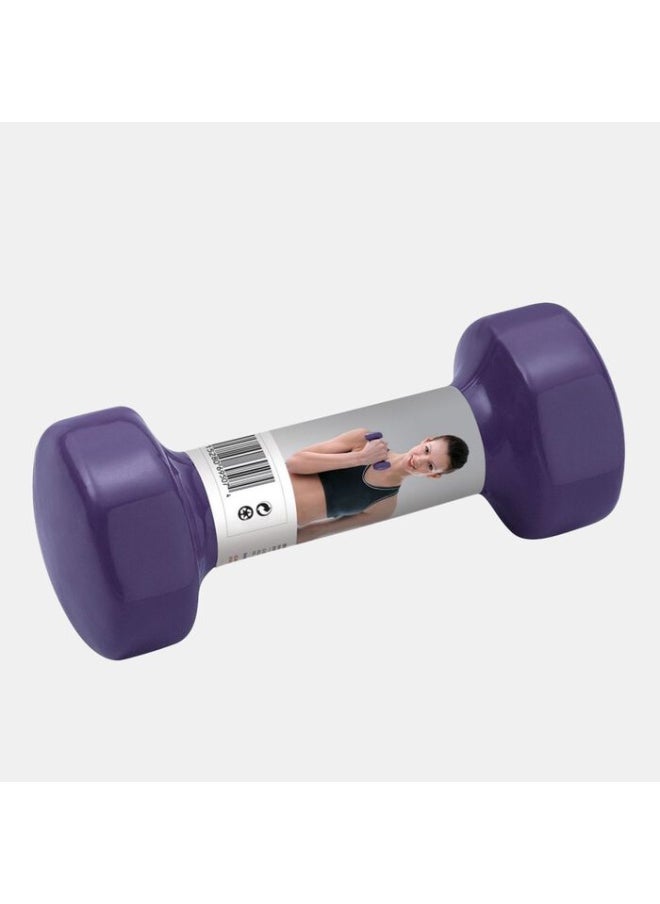 BODY SCULPTURE - 1.5Kg/Pc Neoprene Dumbbell-Purple - Image 1