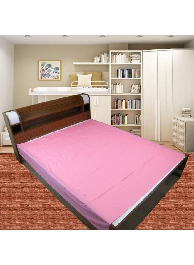 Dolphers Waterproof Plastic Mattress Protection Sheet - Image 1