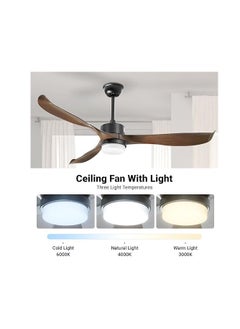 SUN SHINE Ceiling Fan with Lights and Remote  - Image 5
