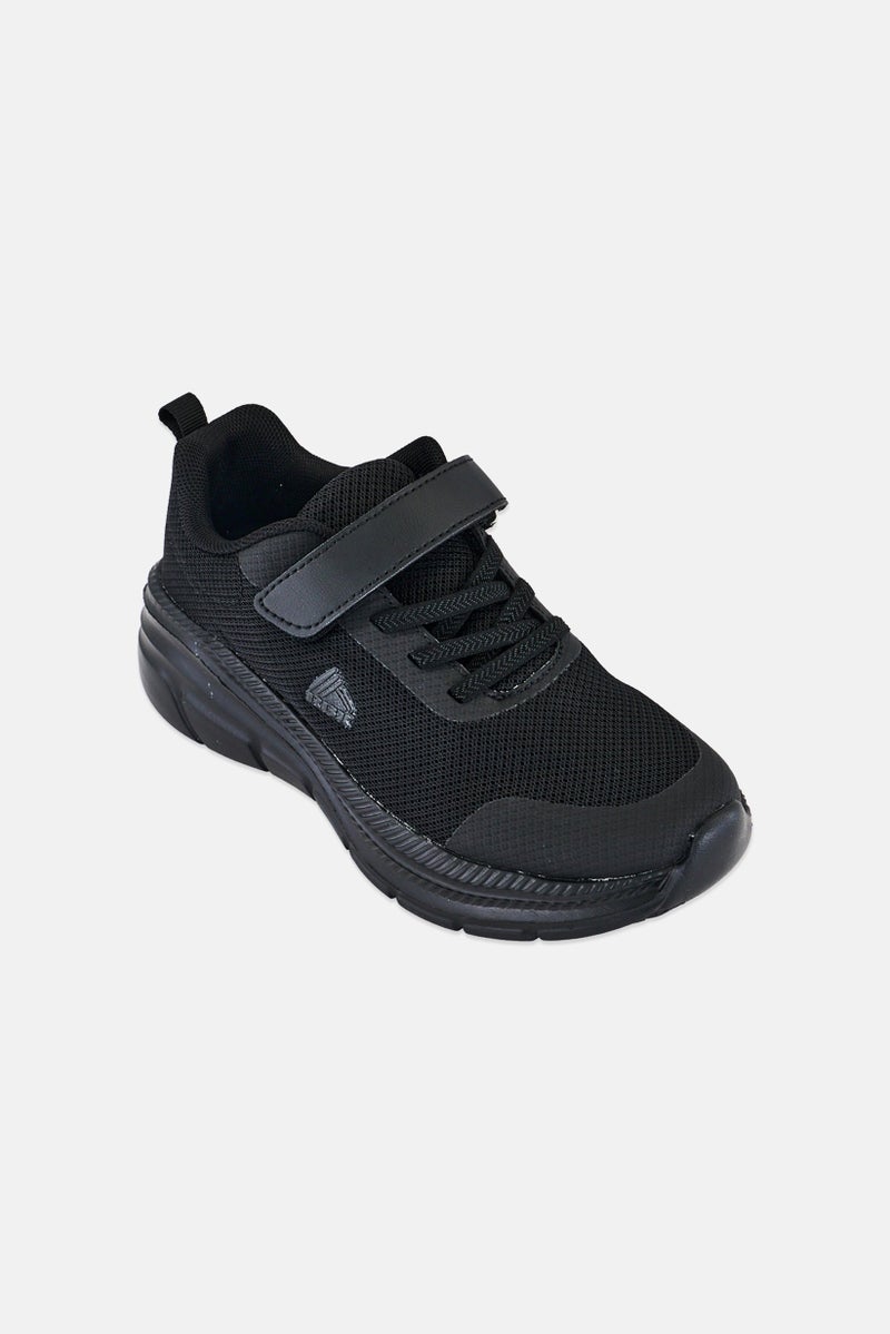 RBX Kids Girl Velcro Closure Shoes, Black - Image 1