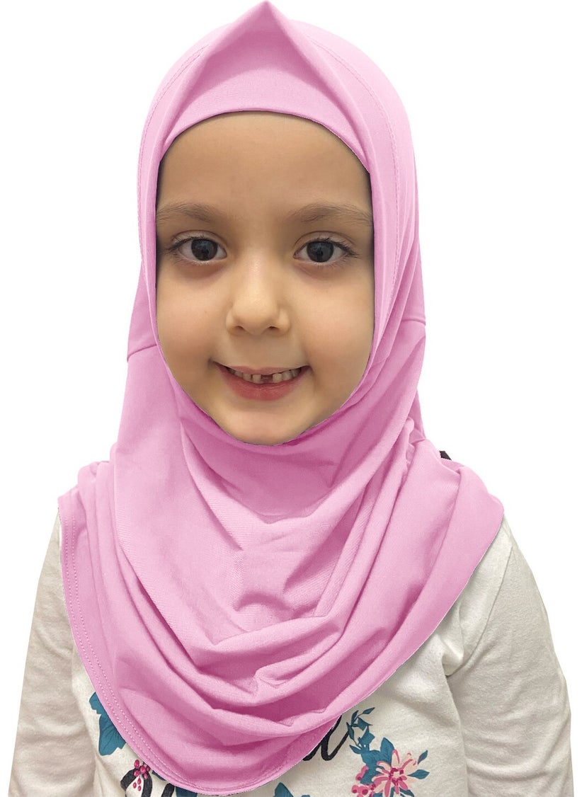 İhvan Online Ihvan Online Practical Ready-to-wear Children's Scarf Light Powder  - Image 1