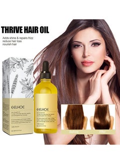 EELHOE Veganic Natural Hair Growth Oil, Organic Rosemary Oil For Hair Growth, Natural Ingredients Hair Growth Oil For Dry Damaged Hair And Growing Thin Hair  - Image 1