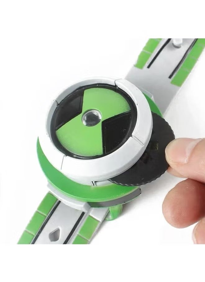 Generic - BEN 10 Watch Toys, BEN 10 Omnitrix Watch for Kids Ben Ten Ultimate Alien Projector Watch Games Action Figure Birthday Gifts - Image 1