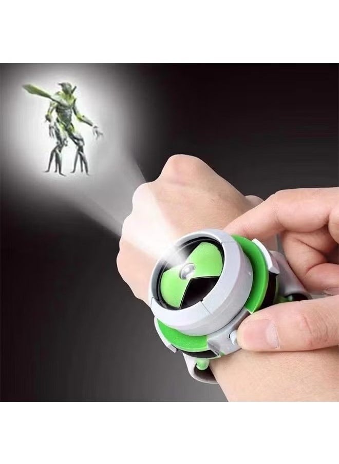 Generic - BEN 10 Watch Toys, BEN 10 Omnitrix Watch for Kids Ben Ten Ultimate Alien Projector Watch Games Action Figure Birthday Gifts - Image 1