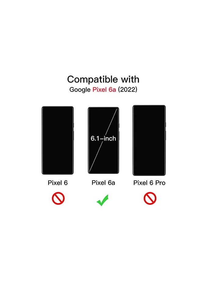 جي تيك حافظة JETech لهاتف Google Pixel 6a مقاس 6.1 بوصة 2022، غطاء هاتف مقاوم للصدمات بطبقة مزدوجة (أخضر) - Image 5