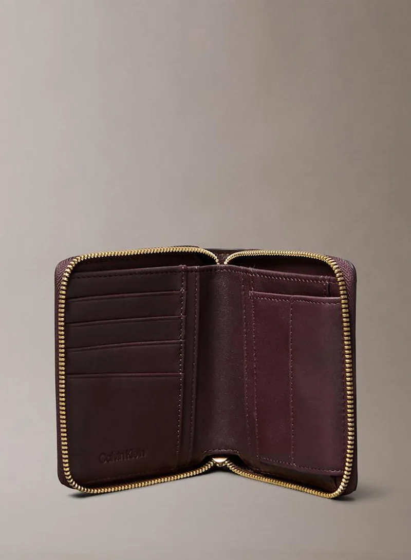 CALVIN KLEIN Hardware Square Zip Around Wallet