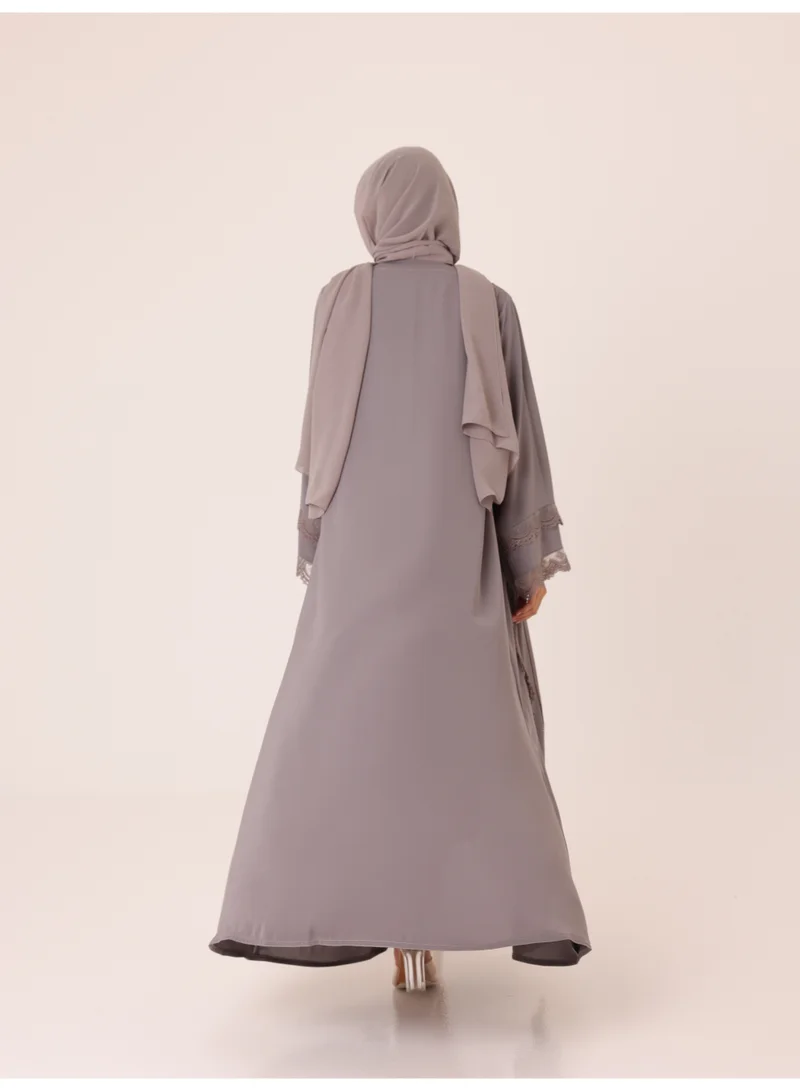 IKKXA Intricate Dusk Embroidered Abaya