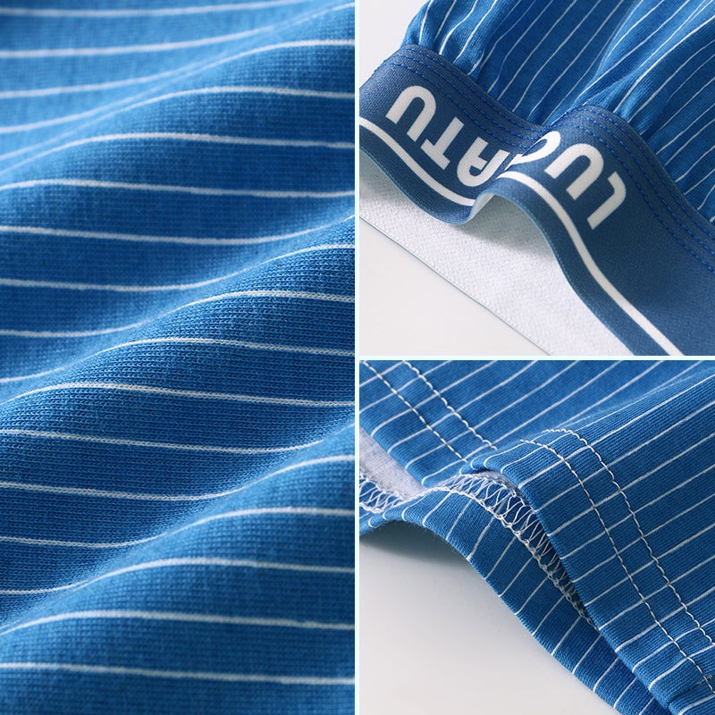 High Quality Arlo Pants Loose Men'S Underwear Plus Size Summer Cotton Comfortable Breathable Four Corner Pajama Pants Sale - Image 4