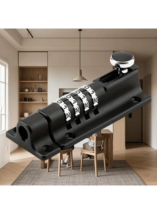 Heavy Duty Zinc Alloy Smart Lock Silvery Keyless Entry Waterproof Rustproof Outdoor Door - Image 4