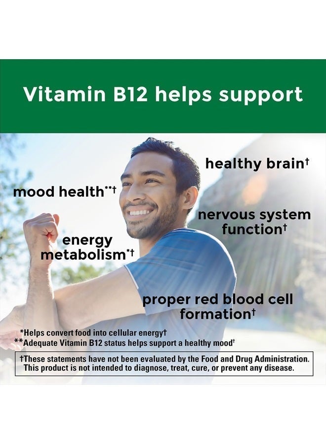 Nature Made Energy B12 1000 mcg, Dietary Supplement for Energy Metabolism Support, 80 Gummies, 40 Day Supply - Image 4