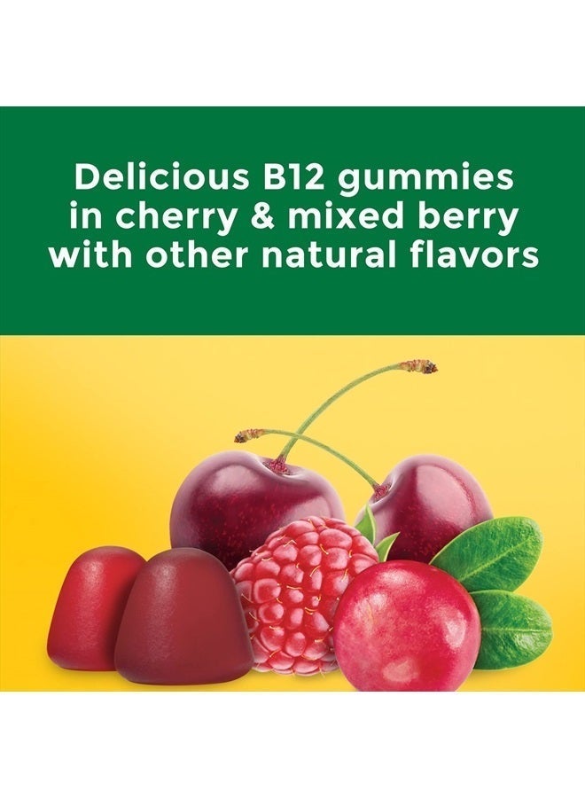 Nature Made Energy B12 1000 mcg, Dietary Supplement for Energy Metabolism Support, 80 Gummies, 40 Day Supply - Image 5