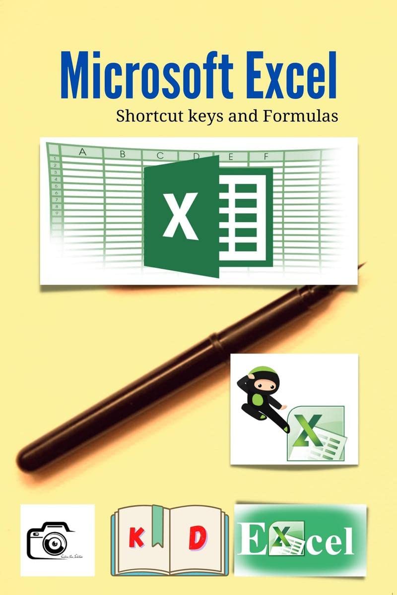 Microsoft Excel : Shortcut keys and Formulas 