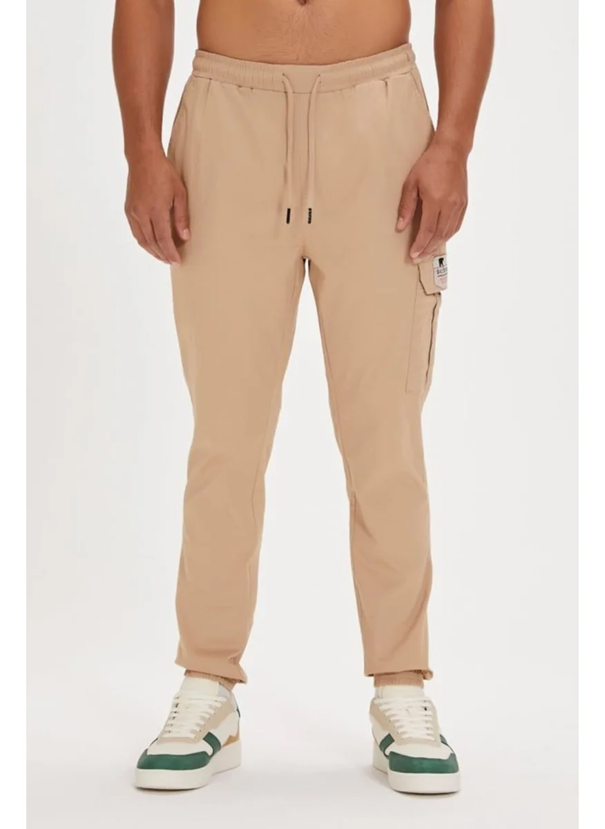 Bad Bear Kylian Men's Beige Canvas Pants - 24.01.16.002