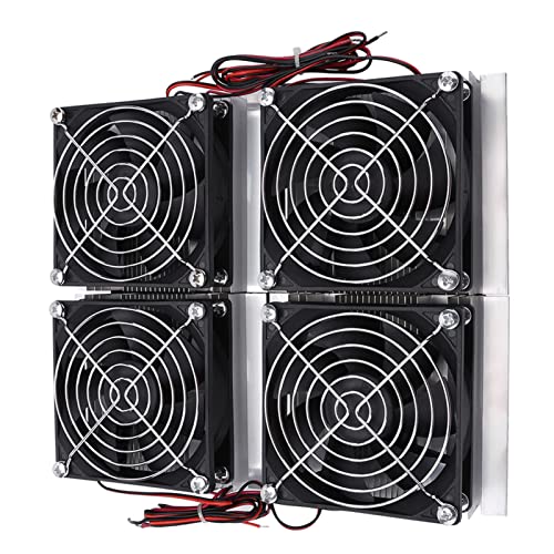 Hilitand Thermoelectric Cooler Peltier, 12V 240W Semiconductor Refrigeration Cooling System Cold Plate Cooler with Fan - Image 3