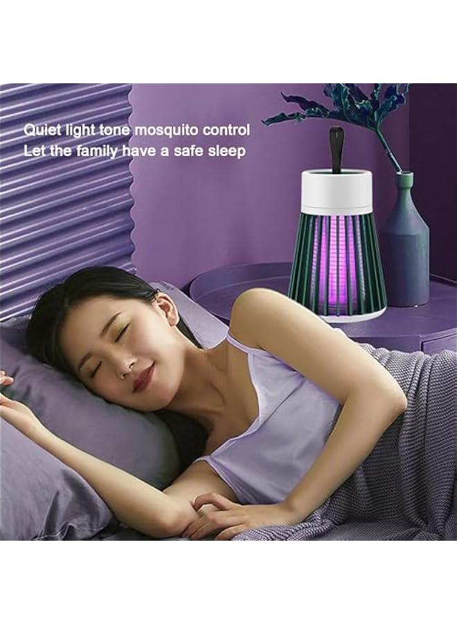 Generic Mozzguard - Mozz Guard Mosquito Zapper, USB Rechargeable, Buzzbug Lantern, Waterproof Mosquito Repellent Lamp for Camping, Gardens, Indoor (Green+Grey)  - Image 5