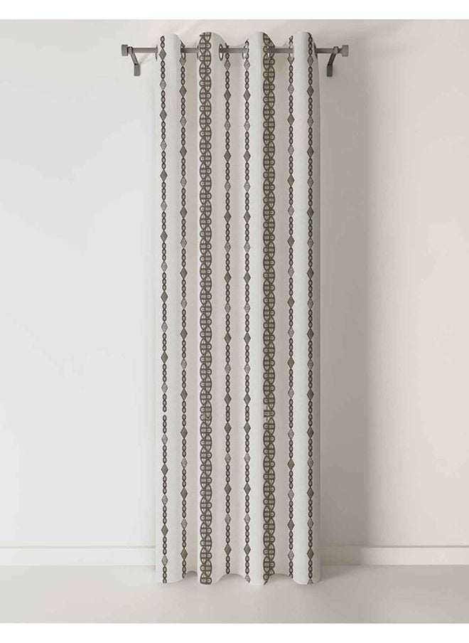SHATTA Ready-Made Printed Curtain (One Piece Grommet) 275x135x275 