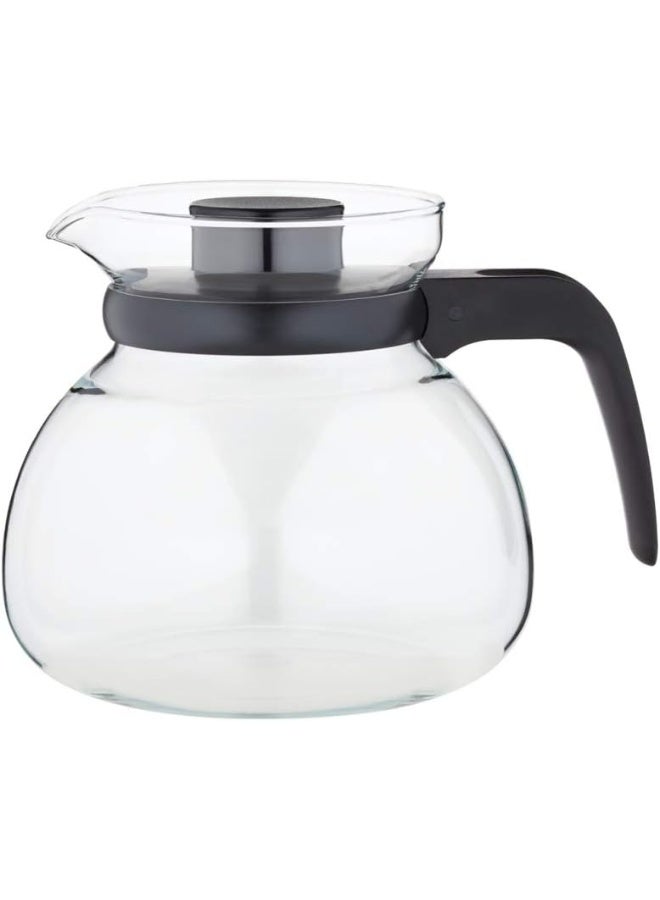 بوروسيل Carafe Flame Proof Glass Kettle With Stainer, 1.5L - Image 5