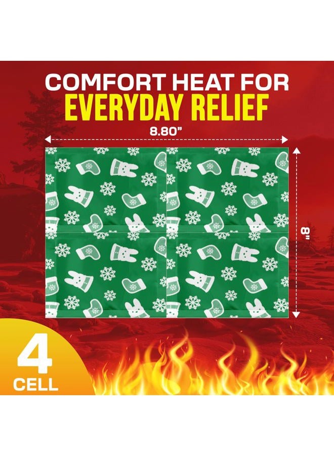 Warmie سوبر دافئ للفخذ والجسم، مفعل بالهواء، داخلي وخارجي، يدوم لفترة أطول، تغطية واسعة، تسخين ثابت، طبيعي بالكامل وراحة، 1 عبوة - Image 2