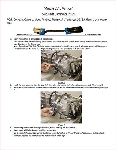 Muzzys Skip Shift Eliminator FITS 20082023 3rd Gen Challenger 19922019 Viper CAGS Bypass Kit - Image 3