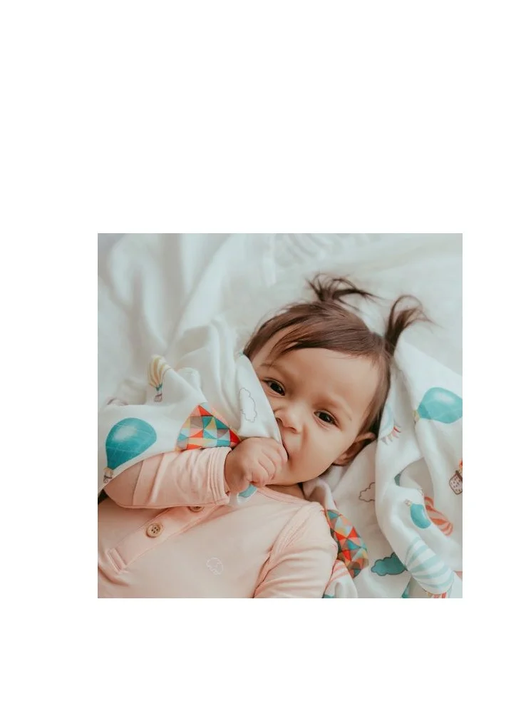 Anvi Baby Anvi Baby - Set of 3 Organic Bamboo Swaddle Planets & Balloons