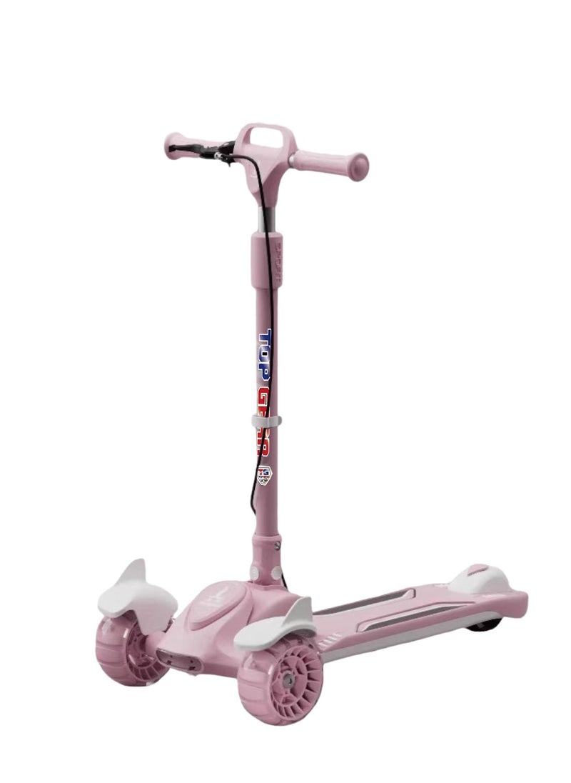 Top Gear Top Gear Kids Kick Scooter TG 699 – Lightweight Foldable Design - Pink  - Image 1