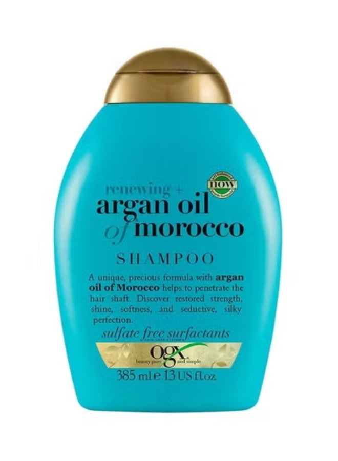 OGX Moroccan Argan Oil Shampoo, 13 oz (384 ml) (Pack of 2) - Image 2