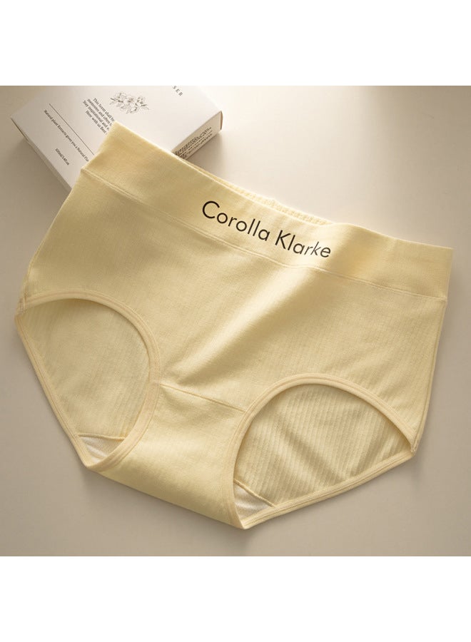 Women's Xinjiang Pure Cotton Underwear Women's Mid-waist Antibacterial Girls' Hip-covering Breathable Large Size Girls' Women's