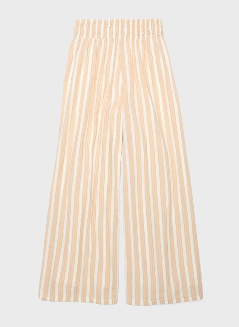 امريكان ايجل Wide Leg High Waist Pants
