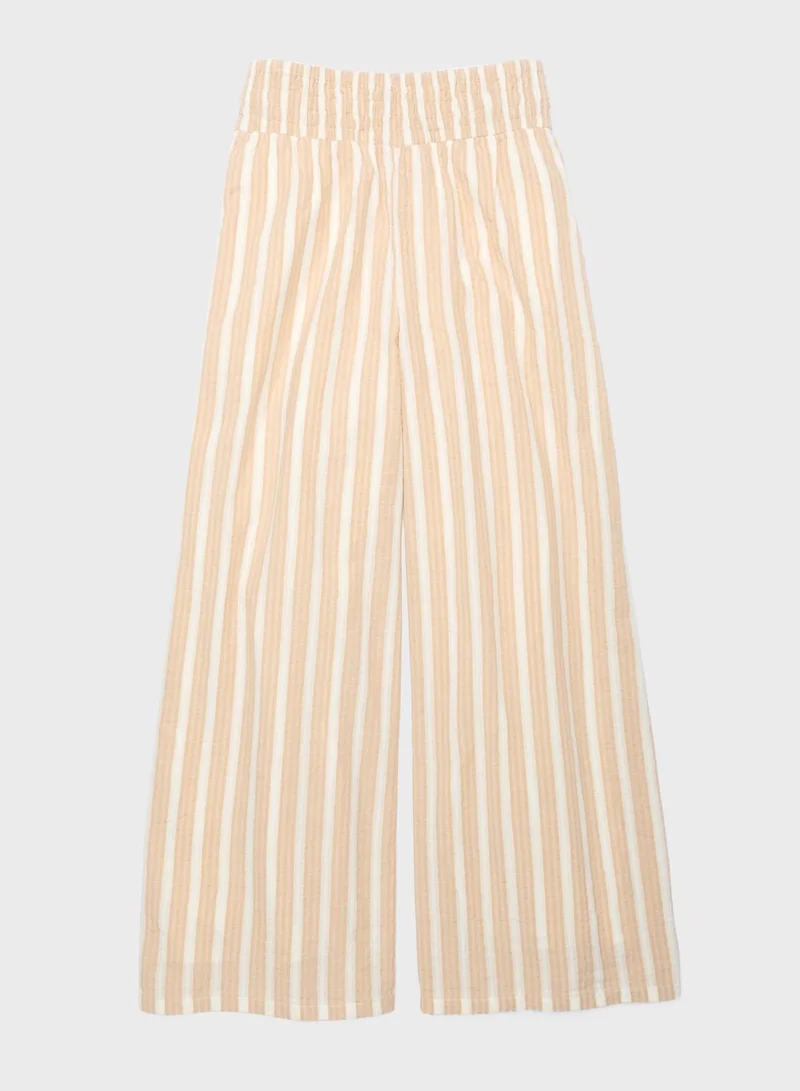 امريكان ايجل Wide Leg High Waist Pants