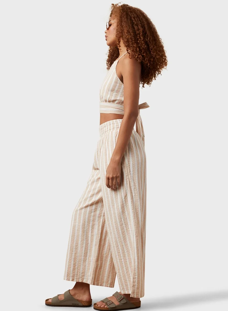 امريكان ايجل Wide Leg High Waist Pants
