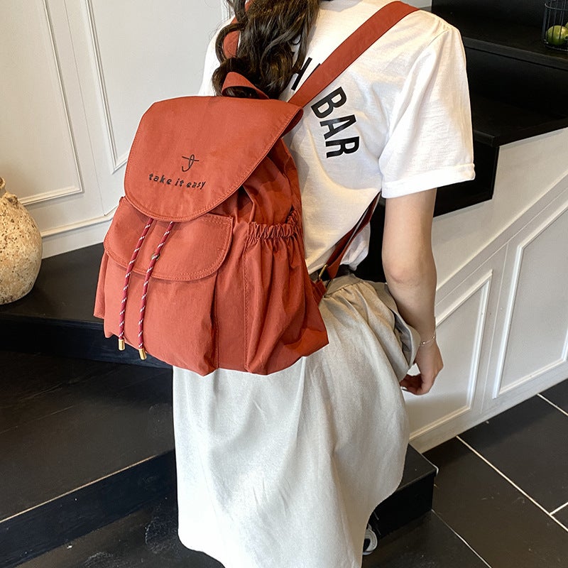 Korean Style Women's Casual Large Capacity College Backpack 2025 - Image 2