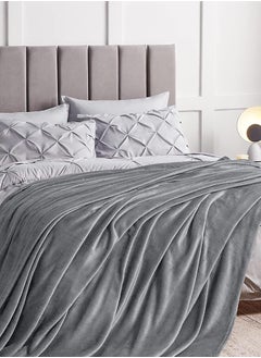 T G H Flannel Fleece Single Size 160x220cm for All Season Fluffy Blanket Warm Bed Blanket Throw for Sofa & Bed Comfortable and Soft Blanket  - Image 3