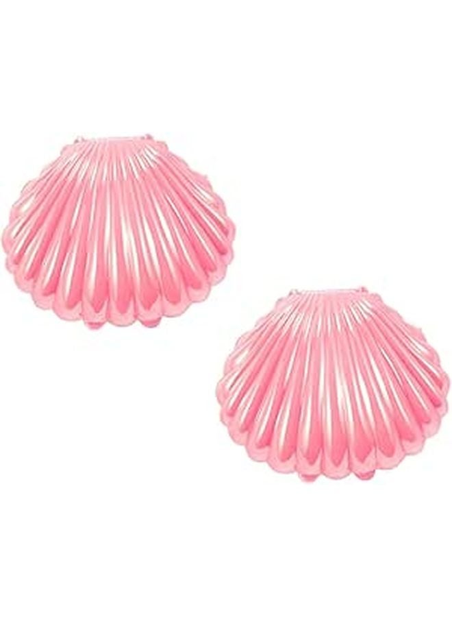 Pink Artificial Shell Pearl Storage Box Desktop Decoration Photography Props - Image 1