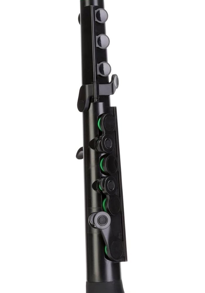 Nuvo Soprano Saxophone, Black/Green (N520JBGN) - Image 1