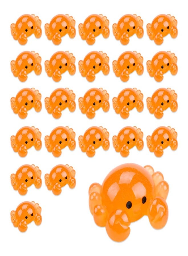 Comidox 24Pcs Cute Mini Resin Crabs Glow in The Dark Crab Figurines Bulk for Crafts Marine Animal Decor for Moss Landscapes DIY Projects Desktop Ornaments - Image 1