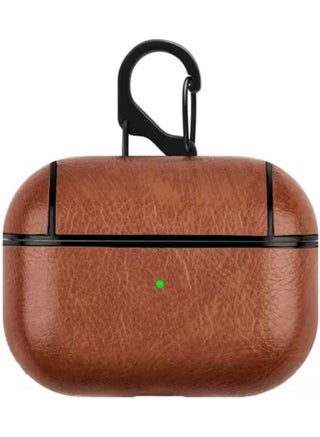 Leather Shockproof Protective Case Cover for Pro Brown, Shock Resistant with Durable Anti-Lost Carabiner to Securely Attach AirPods to Handbags, Suitcases and Pants Leather Keychai Brown - pzsku/Z8DC9302BB10542C43F81Z/45/1747312211/807cc2e7-fb96-4750-bbbd-a14330db8870
