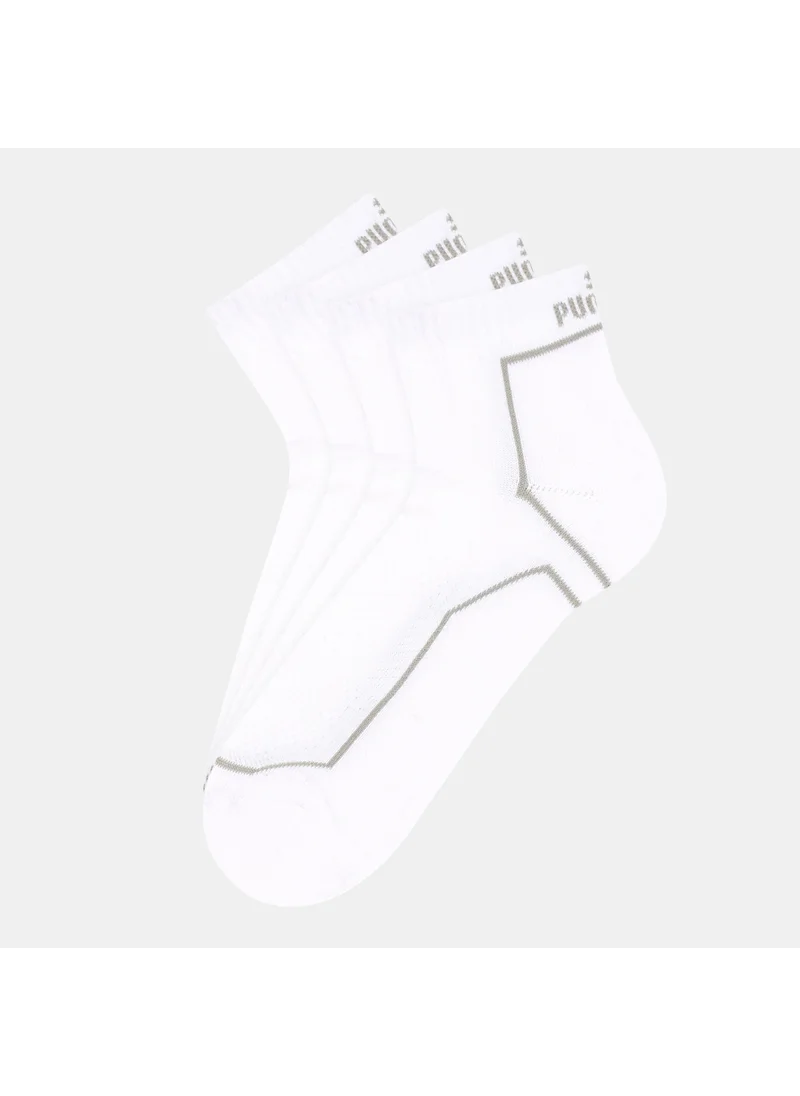 PUMA Men's Performance Train Quarter Crew Socks (2 Pack)